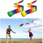 Child Toys Kindergarten Hand Throwing Ball Sandbag Rainbow Ball Fun Toy Ribbon Soft Ball Training Physical Fitness Outdoor Props